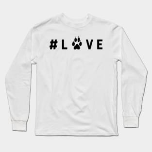 # Love Paw Long Sleeve T-Shirt